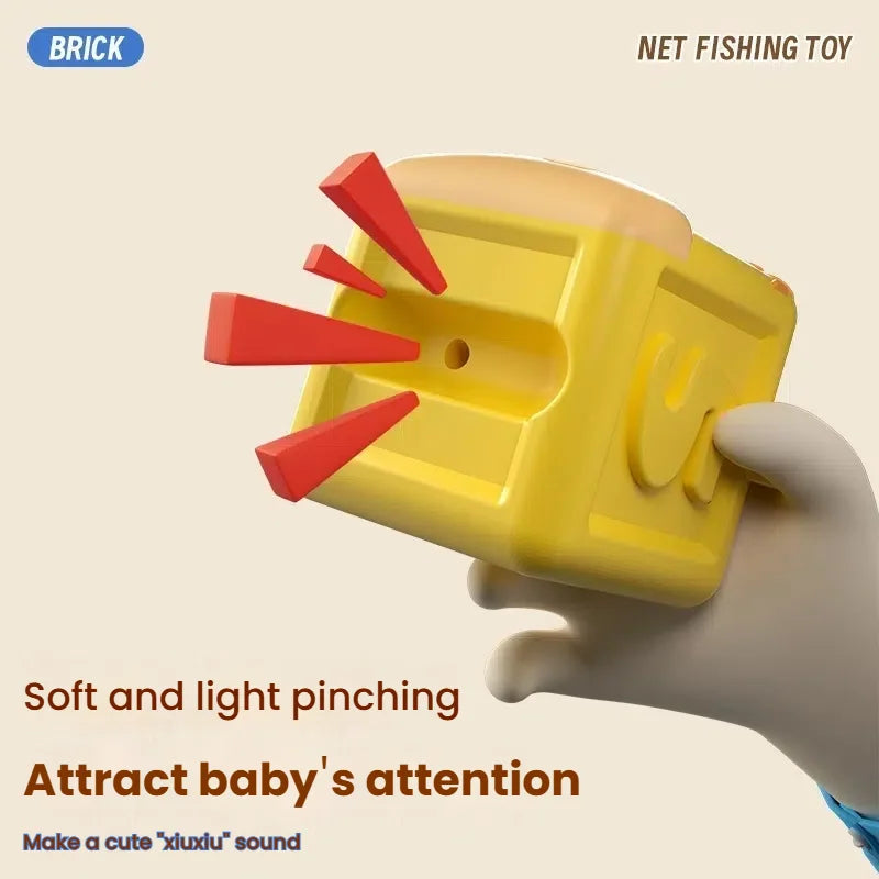 Baby Bath Toys Montessori Animal Cognitive Floating Water Toys Soft Stacking Building Blocks Safe Teething Squeeze Sensory Toys