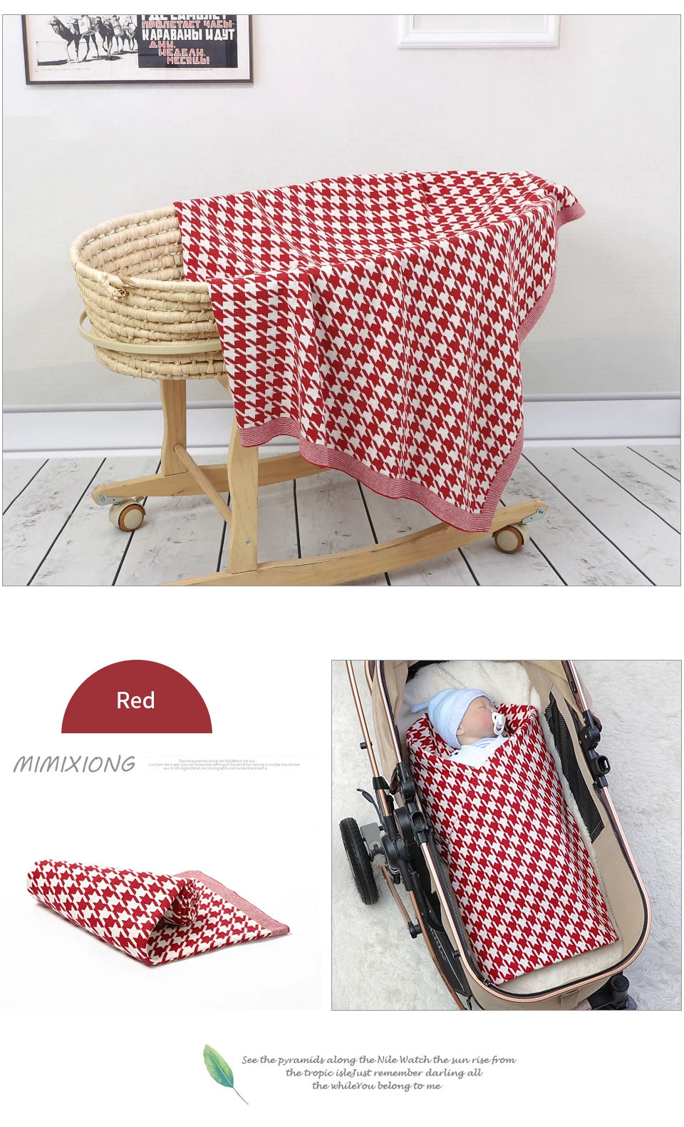 Baby Blankets Super Soft Newborn Girls Boys Swaddle Wrap Quilts Plaid Toddler Infant Stroller Bedding Cotton Knitted Blanket