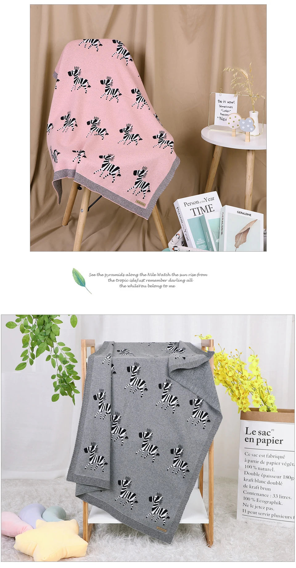 Baby Blankets Swaddle Wrap Cotton Knitted Newborn Bebes Stroller Bedding Sleeping Covers 100*80cm Toddler Infant Month Blankets