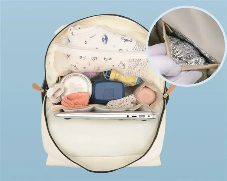 Baby Nappy Bag Mummy Diaper Bag Backpack Waterproof Storage Handbag Outdoor Travel Mommy Maternity Bag For Baby Stuff