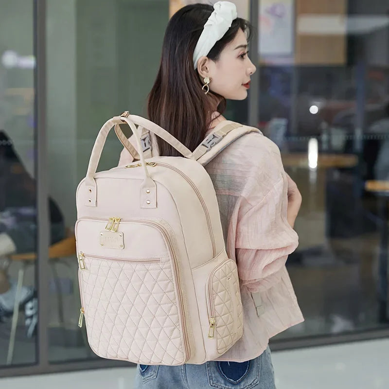 New Mommy Bag Handheld Multi Functional Maternity Child Bag Fashionable Embroidered Large Capacity Diaper Shoulder