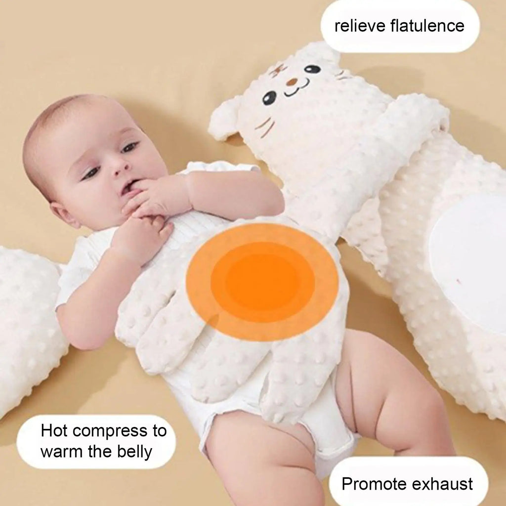 Baby Patting Pillow Kids Nap Aid Hug Beater Textured Ergonomic Soothing Palm Hand with Remote Control for Multi-Sensory Nursing