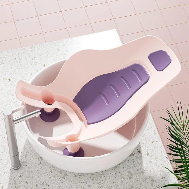 Baby Girl Bath Buet Newborn Infant Butt Wa  Children's Bath Tub Personal Hygiene Waing Pot Training Tool