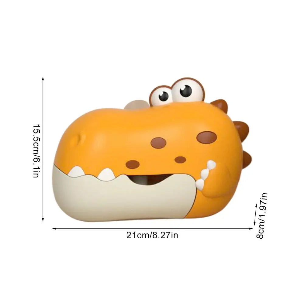 Baby Bath Toys for Kids Music Dinosaur Bubble Machine Bath Toys Bathtub Soap Automatic Bubble Maker Toys Baby Bathroom Toy Gift