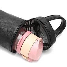 Diaper Bag Backpack Leather Backpack for Women Travel Backpack Baby Bag Large with Troller Straps Capacity for Wet Clothes