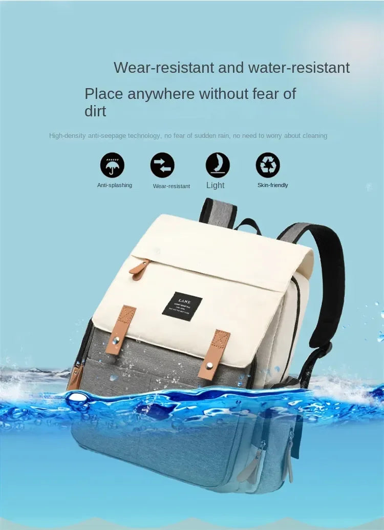 Baby Nappy Bag Mummy Diaper Bag Backpack Waterproof Storage Handbag Outdoor Travel Mommy Maternity Bag For Baby Stuff