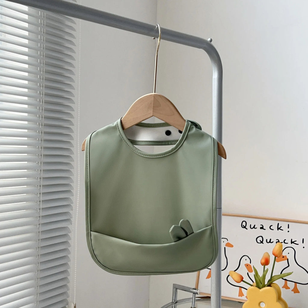 Waterproof Baby Bibs for Feeding Cute Cartoon Design Soft Burp Cloth & Drool Towel Adjustable for Toddlers Baby Accessories