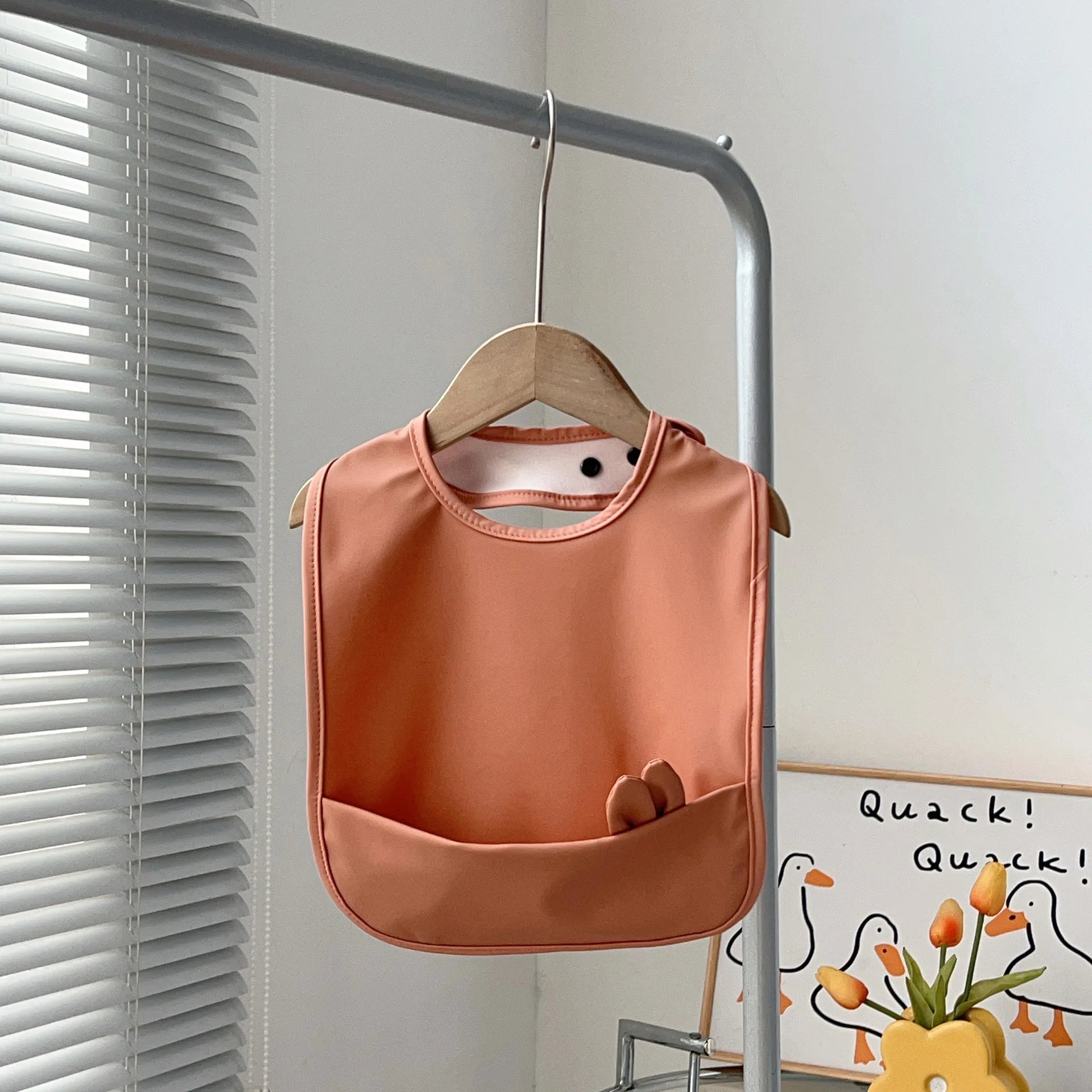 Waterproof Baby Bibs for Feeding Cute Cartoon Design Soft Burp Cloth & Drool Towel Adjustable for Toddlers Baby Accessories