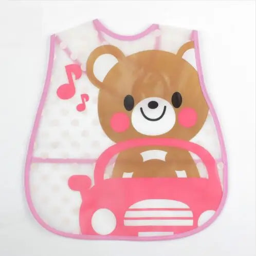 Bibs Baby Essential Eating Feeding Led Weaning Supplies Mess Saving Catch Food Fabric for Girl Boy Super Bib Baby Toddler 6-24 M