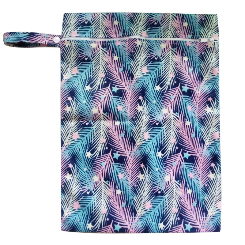 Baby Reusable Diapers Bags, Waterproof Hanging Bag for Storaging Baby Cloth Diapers, Beach Sports, Makeup, Yoga