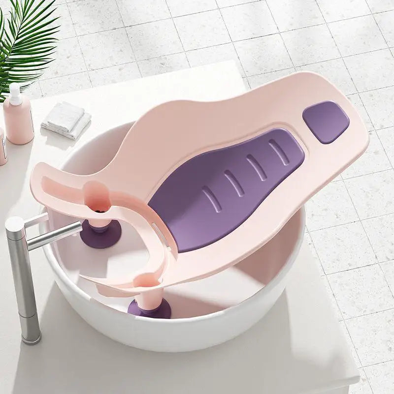 Baby Girl Bath Buet Newborn Infant Butt Wa  Children's Bath Tub Personal Hygiene Waing Pot Training Tool
