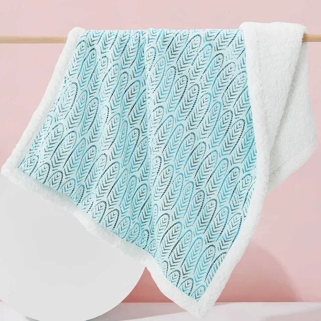 Baby Blankets Newborn Cartoon Bear Embroidery Flannel Baby Blanket Kids Boys Girls Swaddle Wrap Infant Stroller Cover Bed Quilts