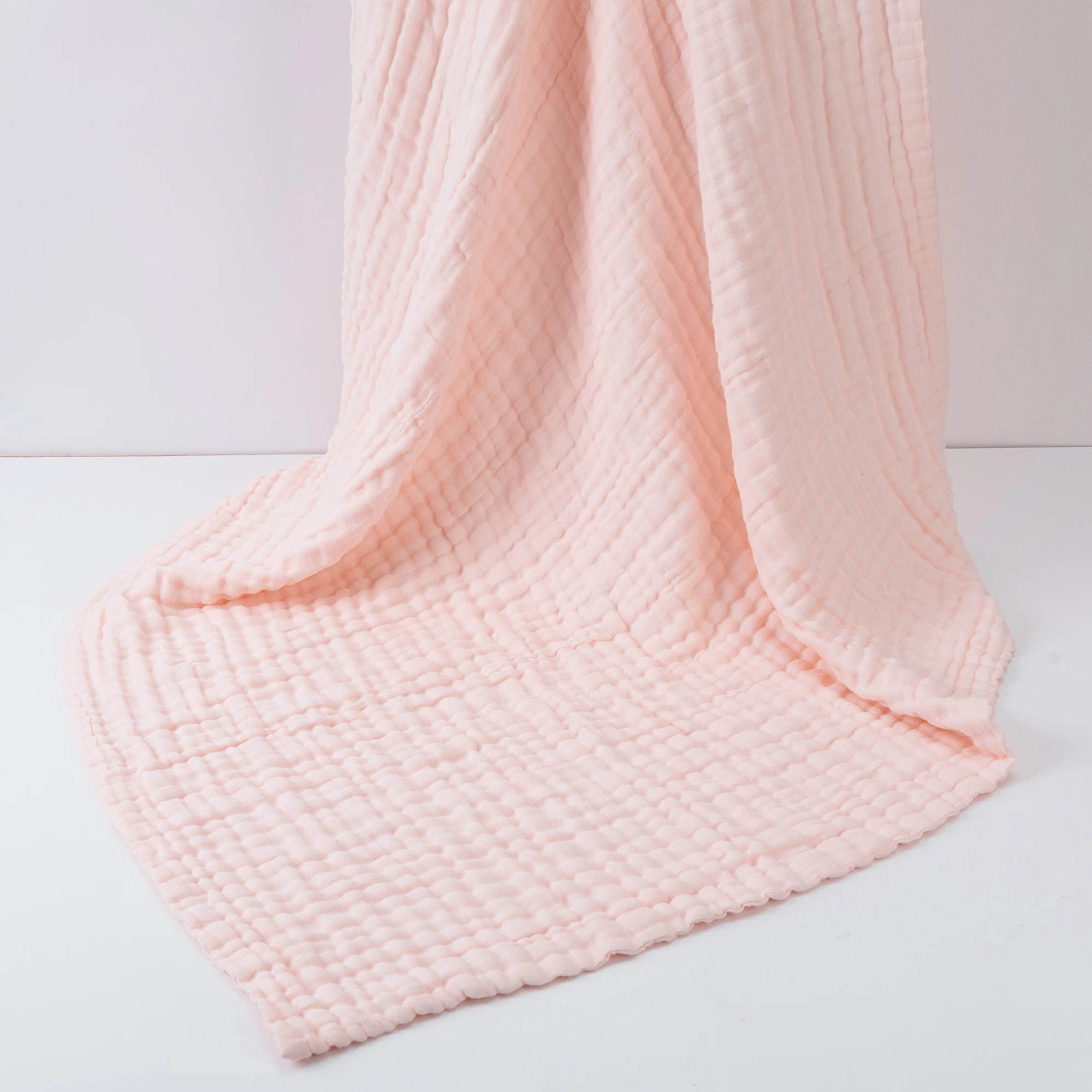 100cm*100cm Baby Receive Blanket for Newborn Cotton Muslin Swaddle Blanket Bedding Infant Bath Towel Baby Items Mother Kids