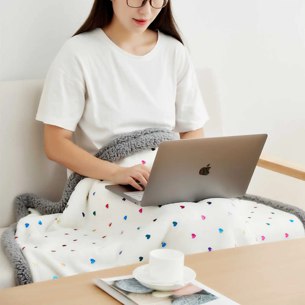 Baby Blankets Newborn Cartoon Bear Embroidery Flannel Baby Blanket Kids Boys Girls Swaddle Wrap Infant Stroller Cover Bed Quilts