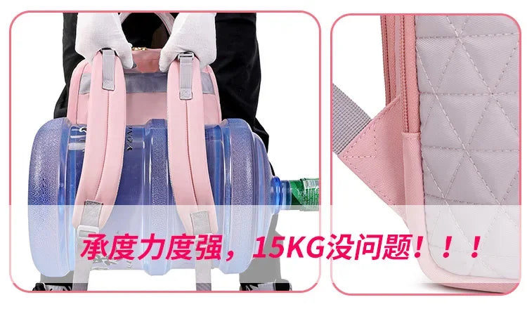 New Mommy Bag Handheld Multi Functional Maternity Child Bag Fashionable Embroidered Large Capacity Diaper Shoulder