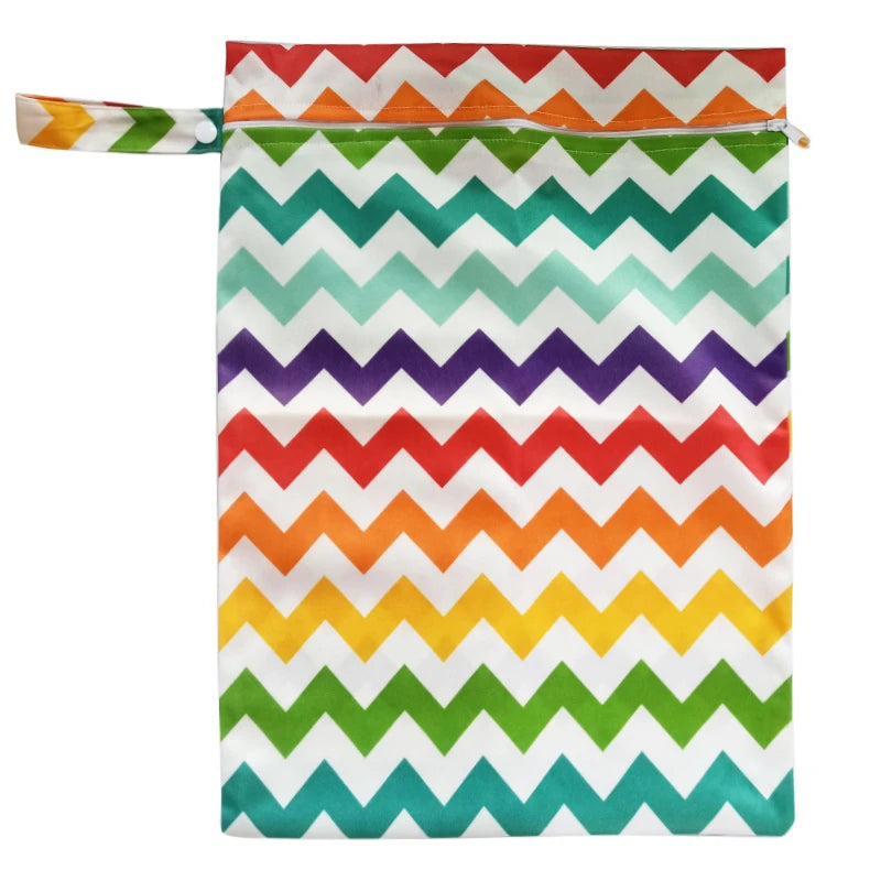 Baby Reusable Diapers Bags, Waterproof Hanging Bag for Storaging Baby Cloth Diapers, Beach Sports, Makeup, Yoga