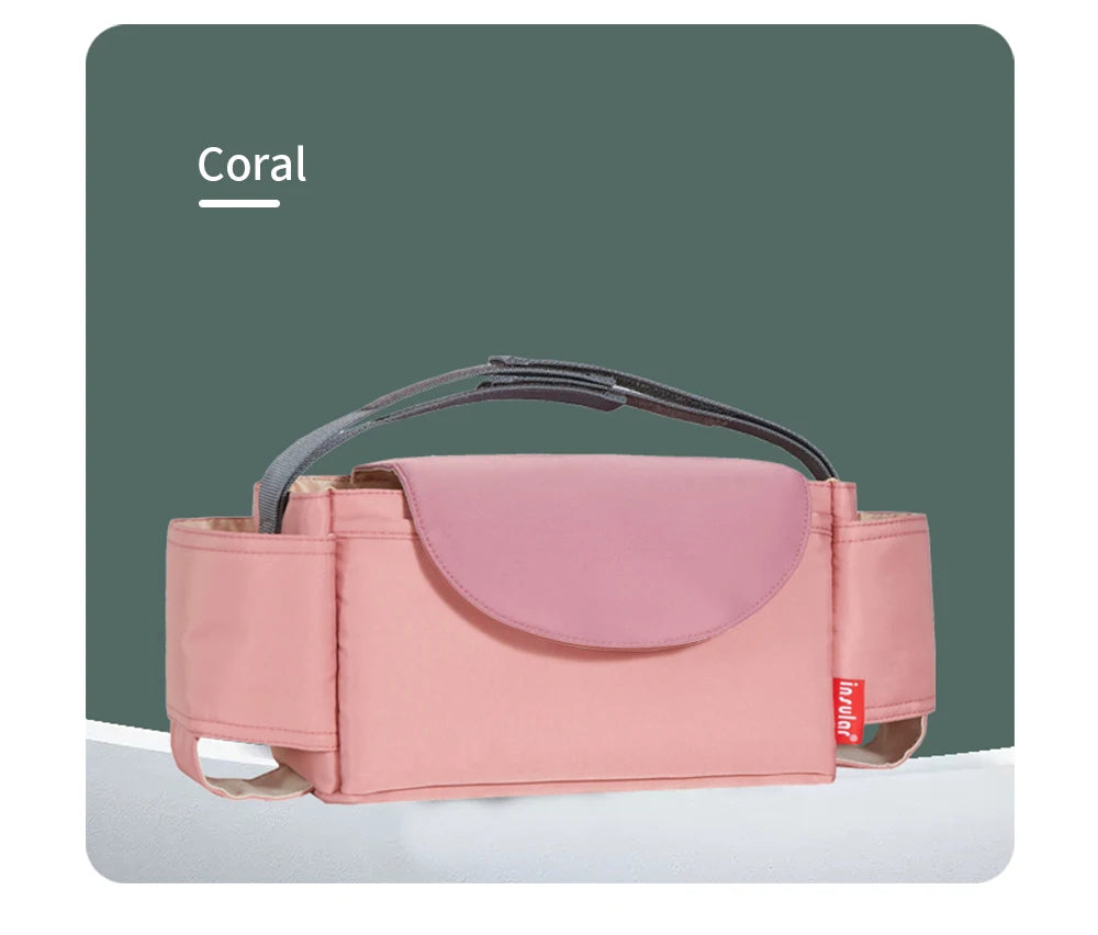 Insular Diaper Bag Baby Milk Bottle Insulation Bags Mummy Storage Bag For Baby Stuff Collection Stroller Accessories Baby Care