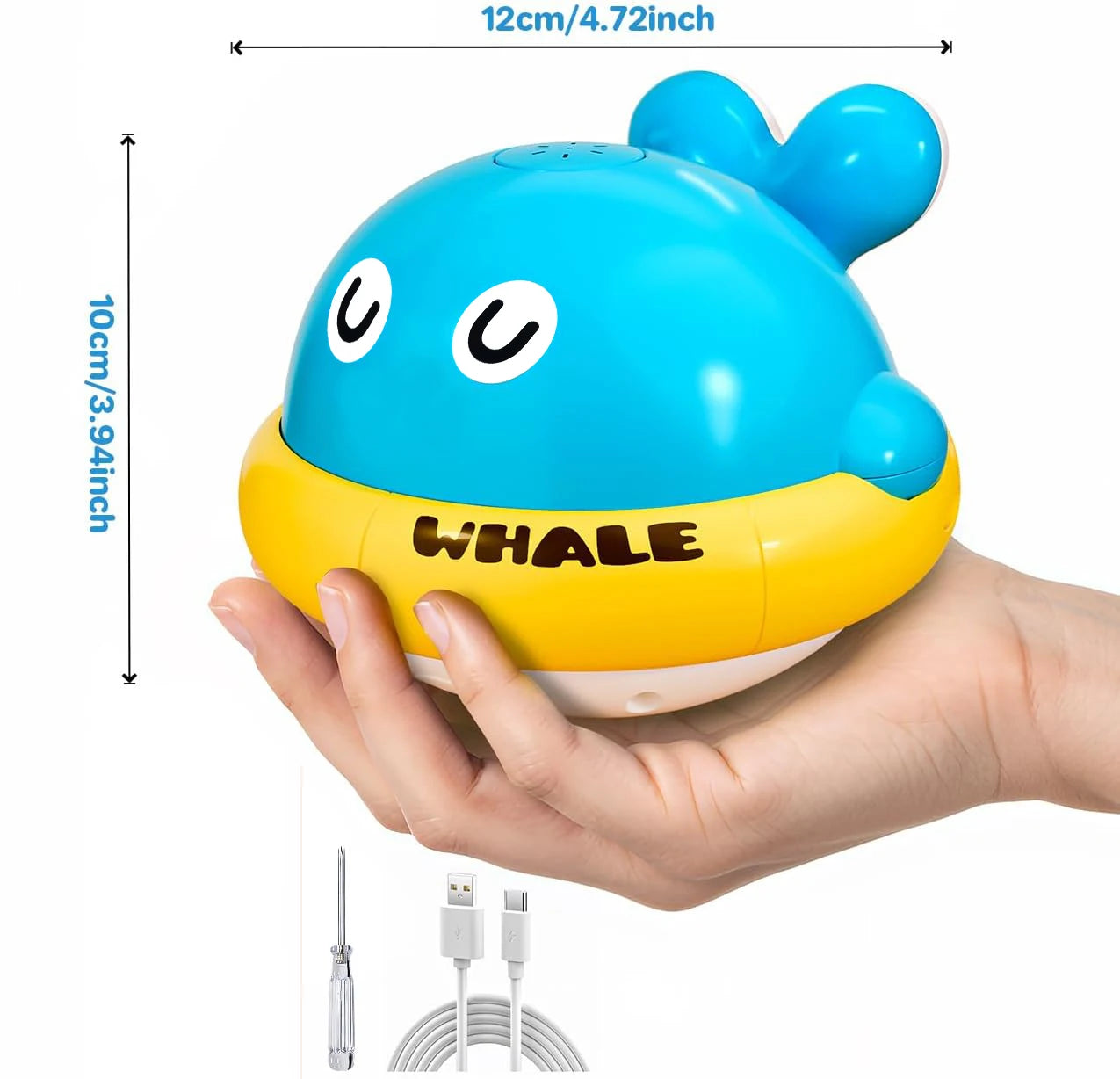 Baby Bath Toys Toddler Bath Toys for Kids Light Up Whale Bath Toys Sprinkler Pool Water Table Infant Toys Bathtub Fountain Toy