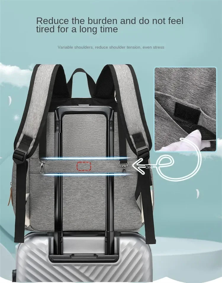 Baby Nappy Bag Mummy Diaper Bag Backpack Waterproof Storage Handbag Outdoor Travel Mommy Maternity Bag For Baby Stuff