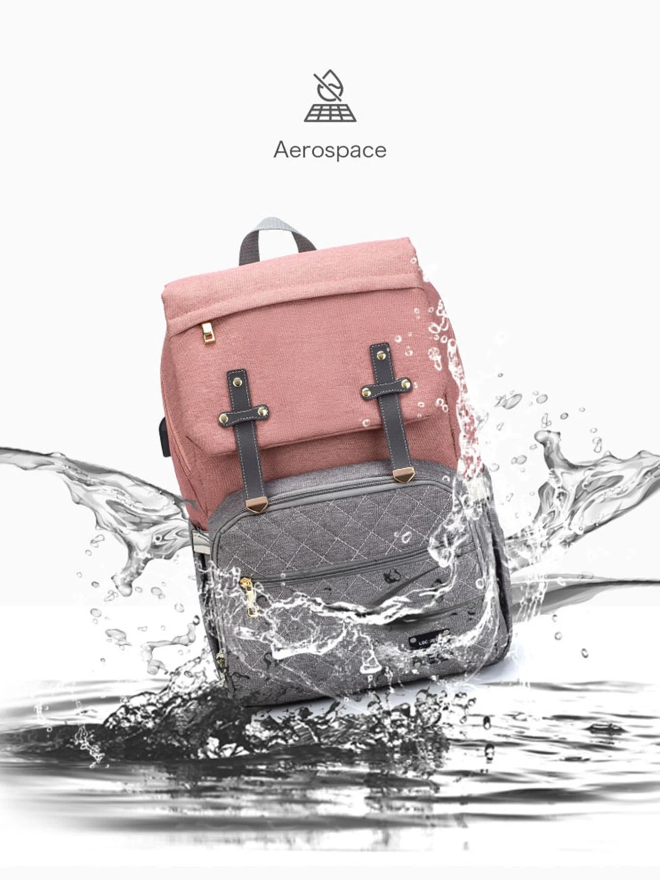 Diaper Bags for Women Backpacks Female Maternity Nappy Bags Baby Care Travel Backpack Waterproof Outdoor Pregnant Mummy Backpack