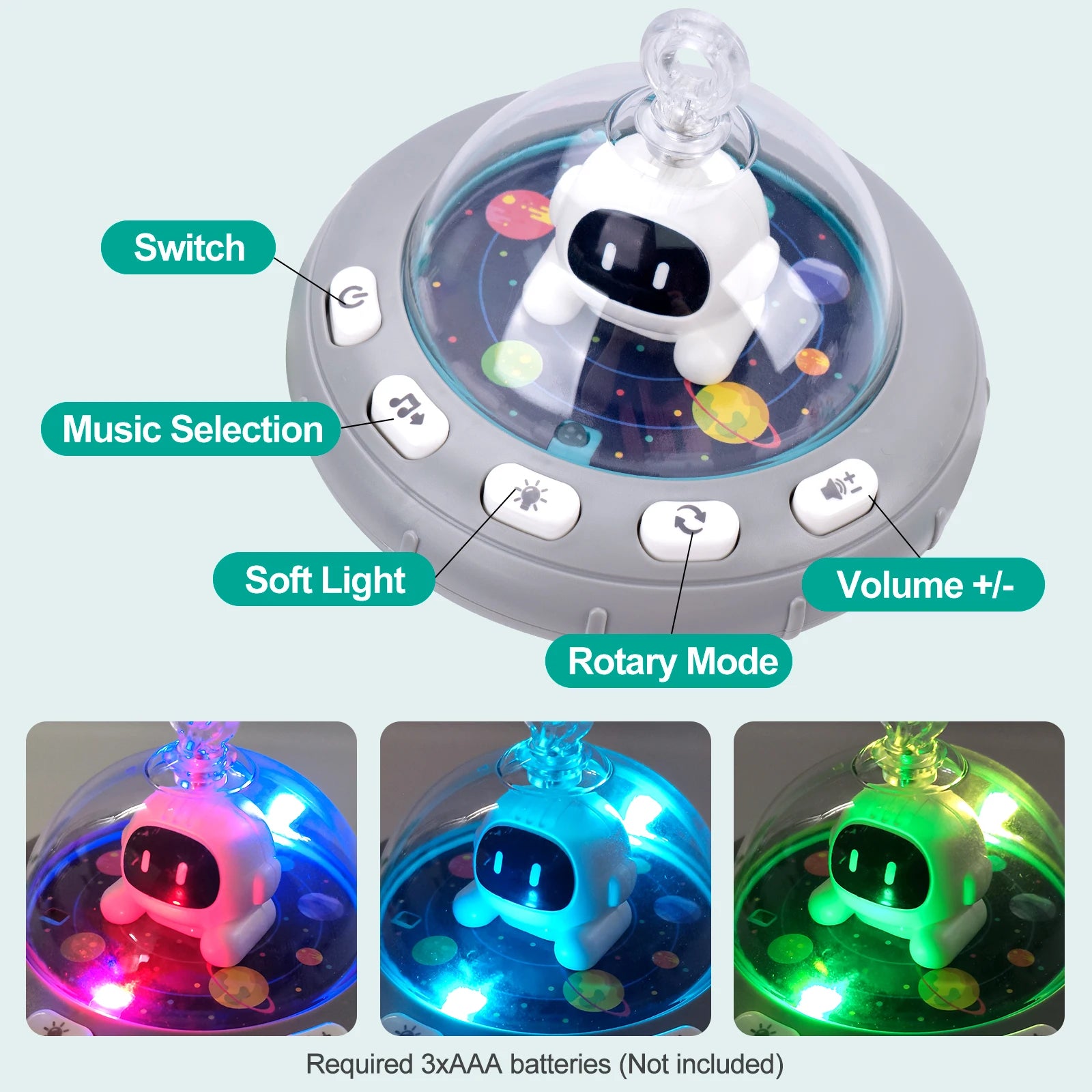 Baby Stroller Arch Toys Crib Music Rotating Bouncers Toys Fine Motor Skills Sensory Development Arch Car Seat Toys for New Born