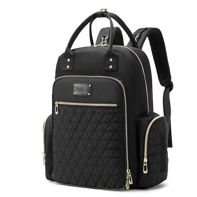 New Mommy Bag Handheld Multi Functional Maternity Child Bag Fashionable Embroidered Large Capacity Diaper Shoulder