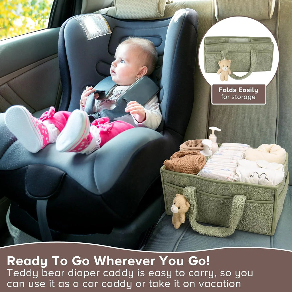 Waterproof Polyester Multi-functional Diaper Bag A Must-have Storage Artifact Trendy Mothers Foldable Mommy Bag