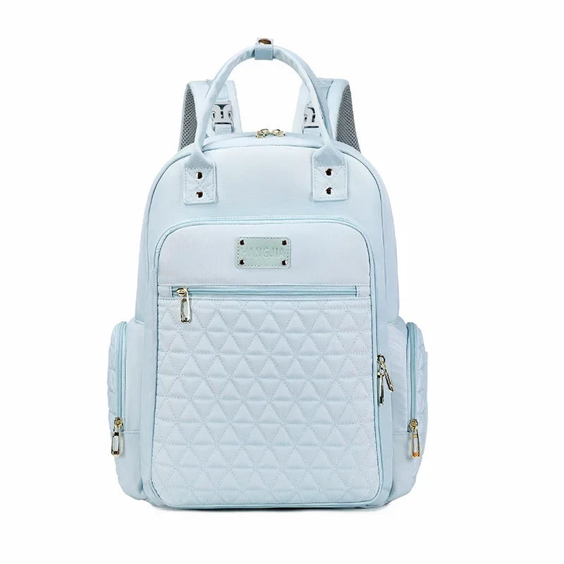 New Mommy Bag Handheld Multi Functional Maternity Child Bag Fashionable Embroidered Large Capacity Diaper Shoulder