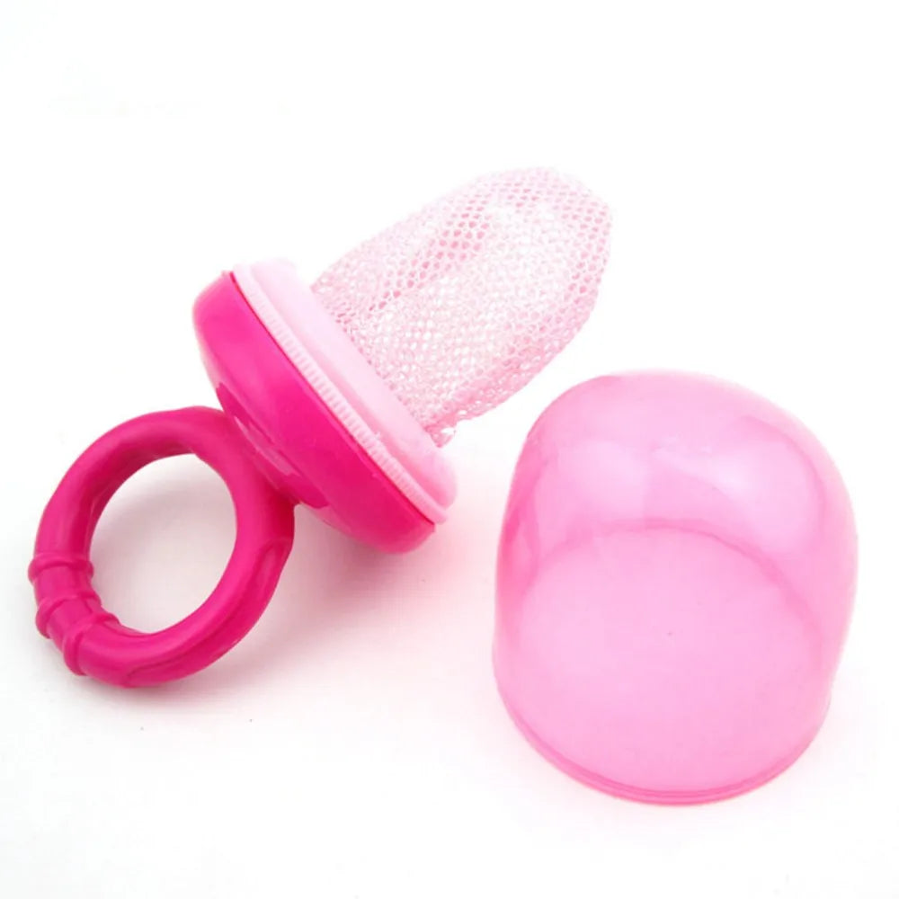 Baby Pacifier Kids Feeding Soother Nipple Feeder Tool Boy Girls Nibbler tooth bit Infant Chew Fruits Vegetables Chupeta Soother