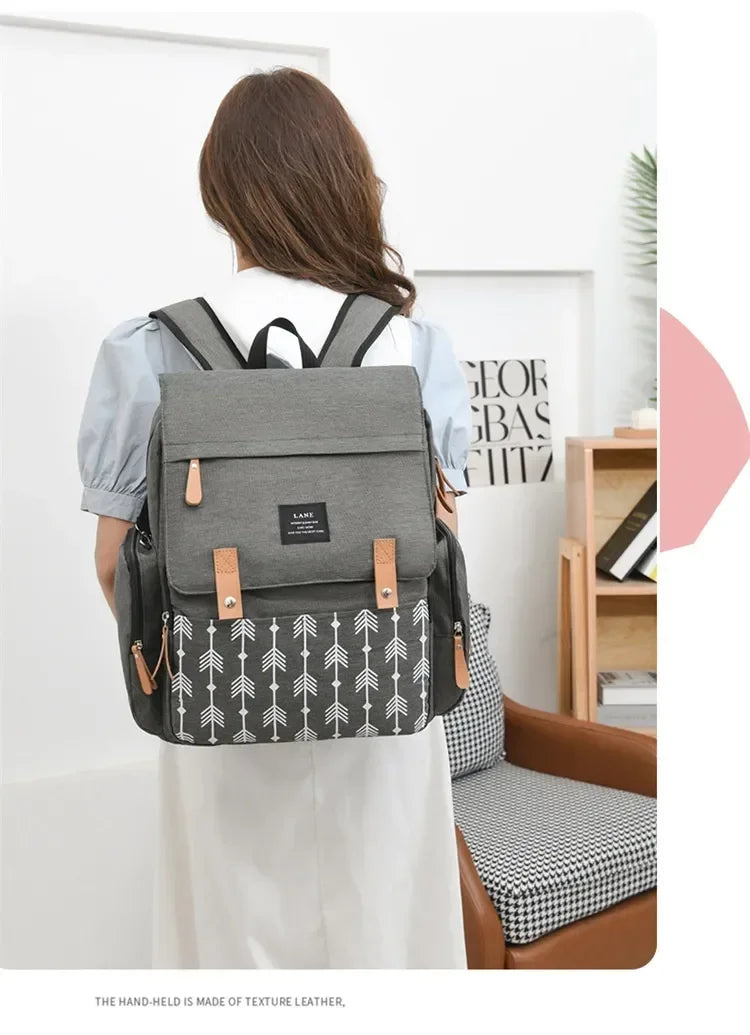 Baby Nappy Bag Mummy Diaper Bag Backpack Waterproof Storage Handbag Outdoor Travel Mommy Maternity Bag For Baby Stuff