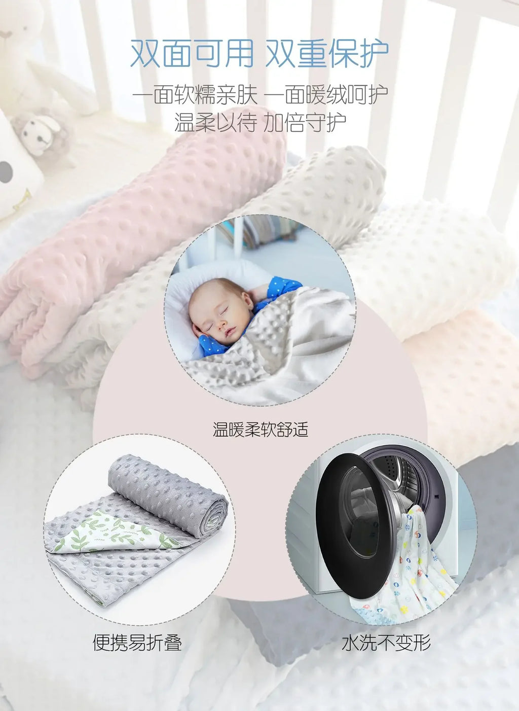 Baby Blankets Super Soft  Newborn Blankets For Boys For  Baby Bedding  Swaddle Comforter For Baby Blanket Cotton