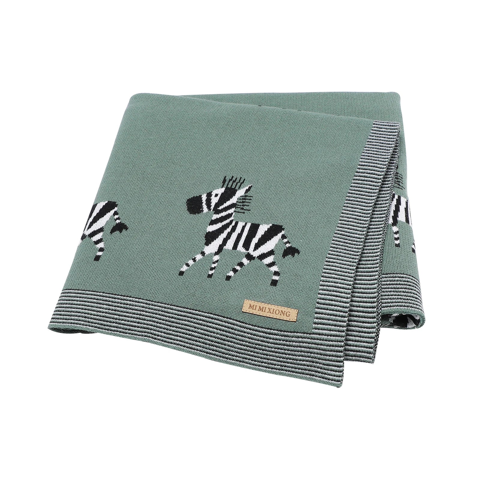 Baby Blankets Swaddle Wrap Cotton Knitted Newborn Bebes Stroller Bedding Sleeping Covers 100*80cm Toddler Infant Month Blankets