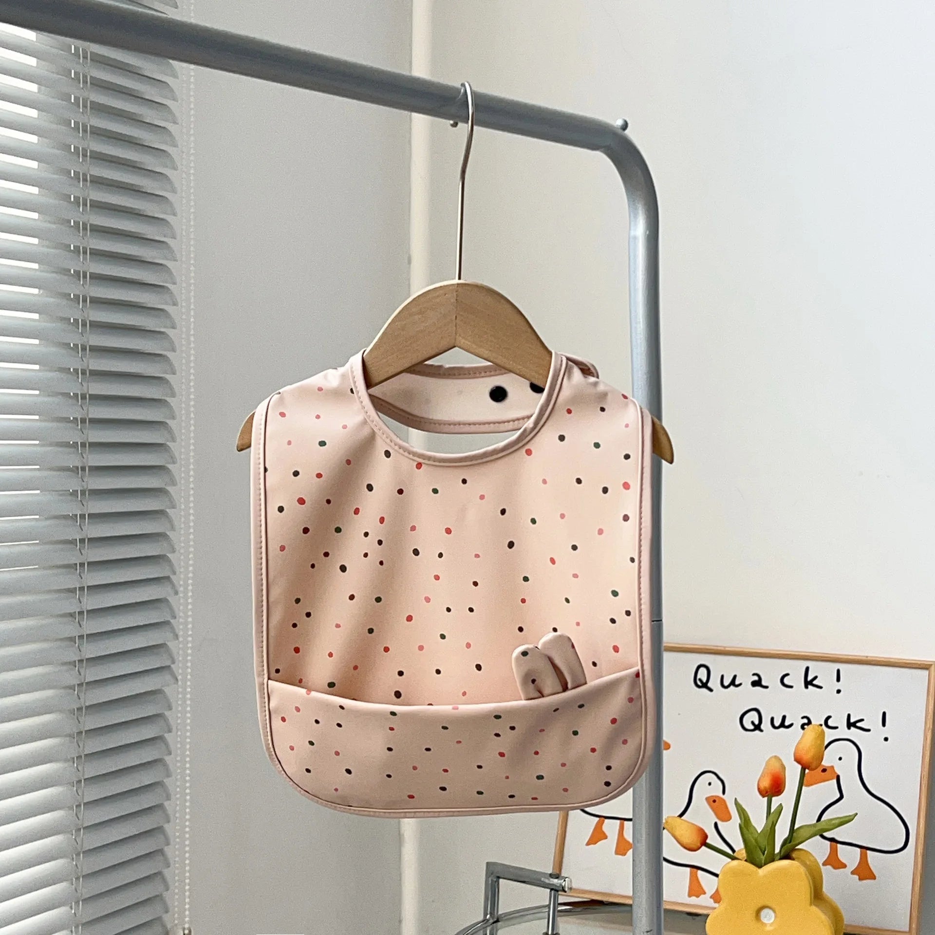 Waterproof Baby Bibs for Feeding Cute Cartoon Design Soft Burp Cloth & Drool Towel Adjustable for Toddlers Baby Accessories