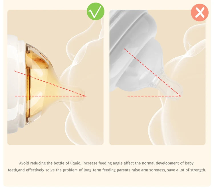 0-6 Months Newborn Baby Items Feeding Bottle Anti Bloating Anti Spitting Choking Bebe Glass Baby Bottles 80ML Silicone Nipple