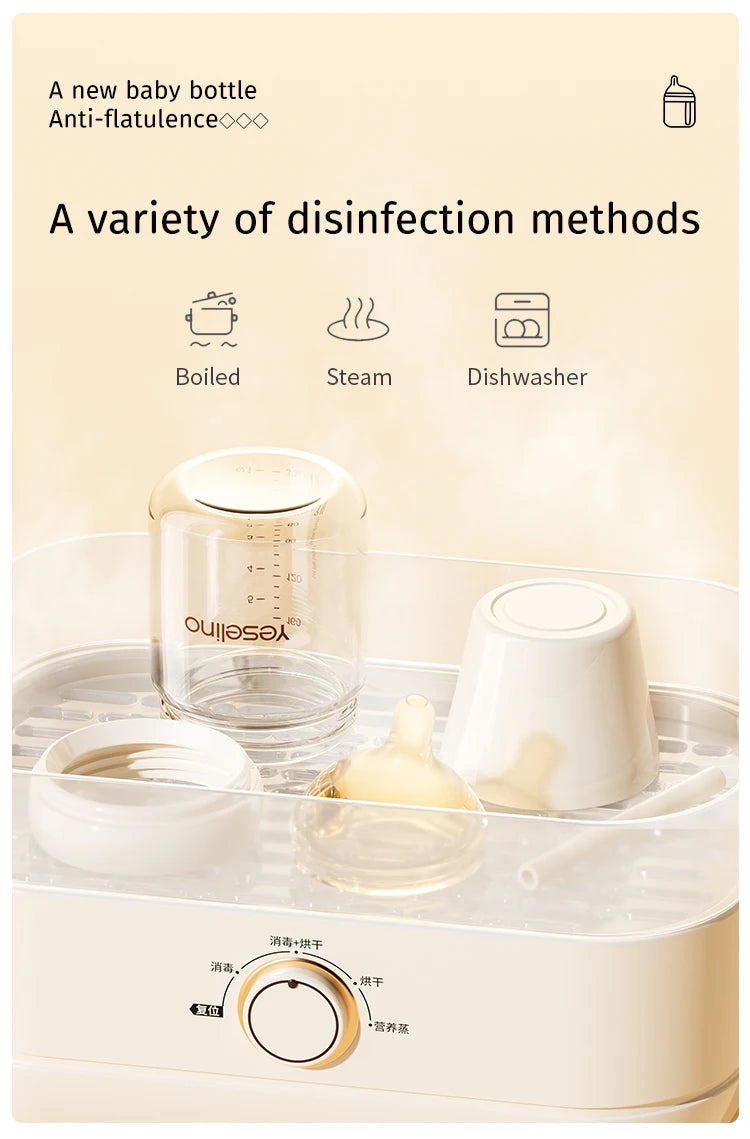 0-6 Months Newborn Baby Items Feeding Bottle Anti Bloating Anti Spitting Choking Bebe Glass Baby Bottles 80ML Silicone Nipple