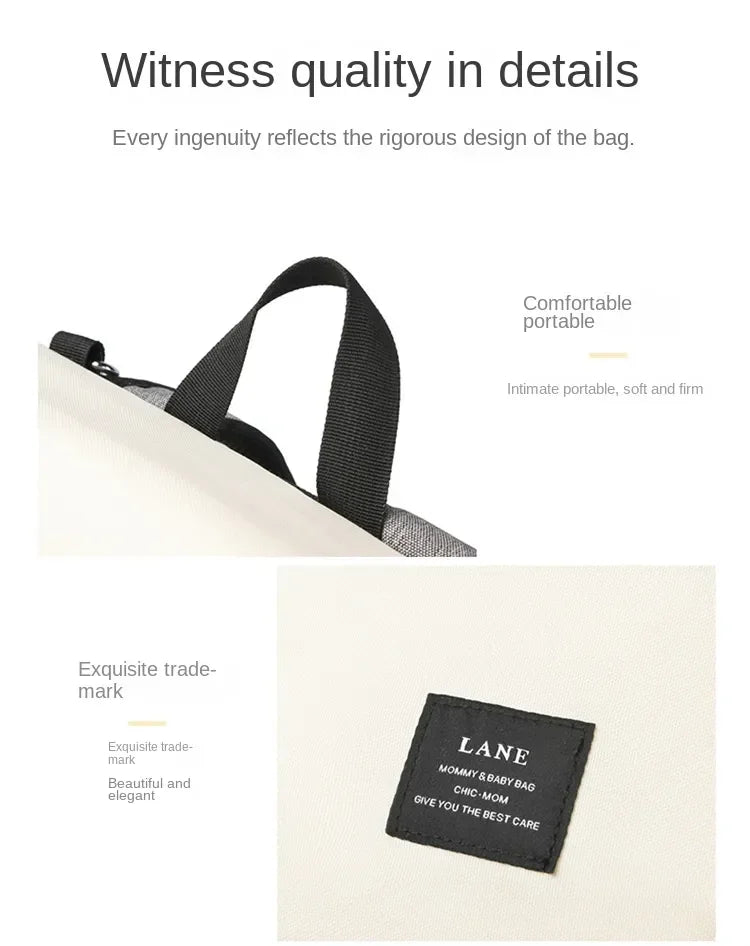 Baby Nappy Bag Mummy Diaper Bag Backpack Waterproof Storage Handbag Outdoor Travel Mommy Maternity Bag For Baby Stuff