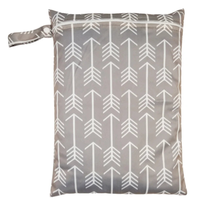 Baby Reusable Diapers Bags, Waterproof Hanging Bag for Storaging Baby Cloth Diapers, Beach Sports, Makeup, Yoga