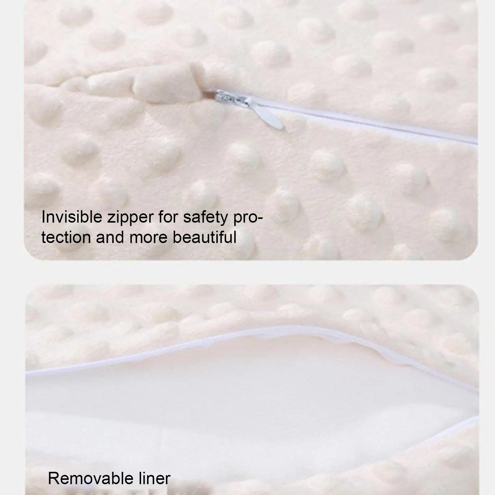 Baby Patting Pillow Kids Nap Aid Hug Beater Textured Ergonomic Soothing Palm Hand with Remote Control for Multi-Sensory Nursing