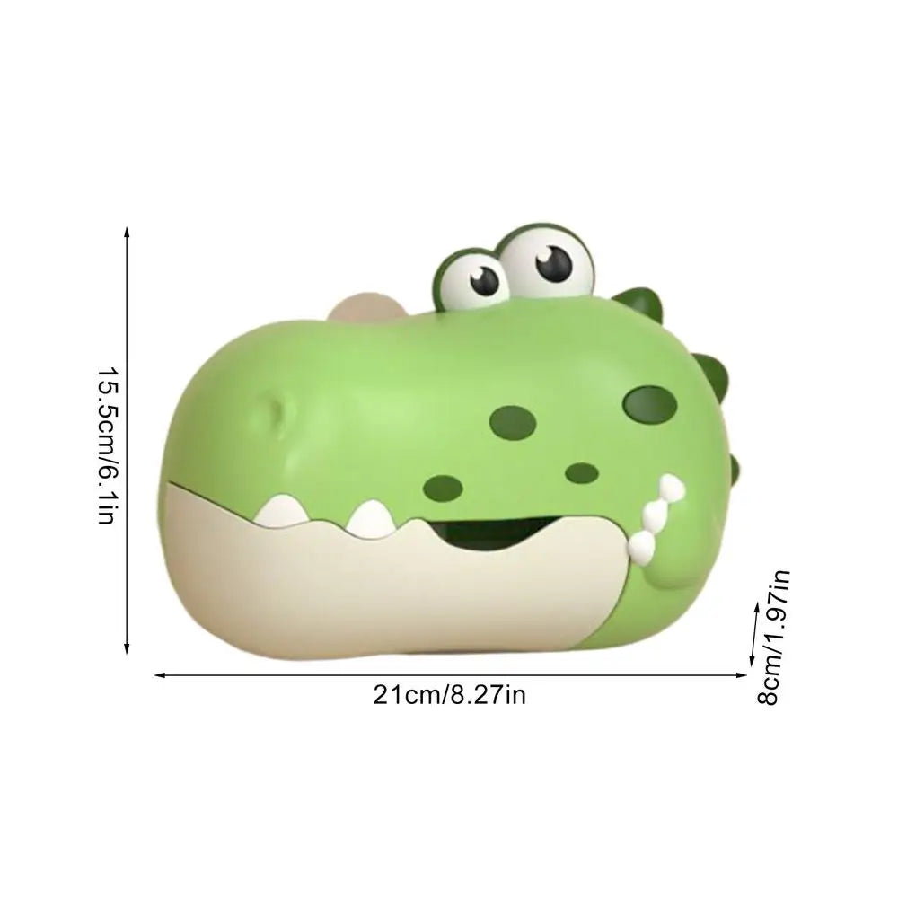 Baby Bath Toys for Kids Music Dinosaur Bubble Machine Bath Toys Bathtub Soap Automatic Bubble Maker Toys Baby Bathroom Toy Gift