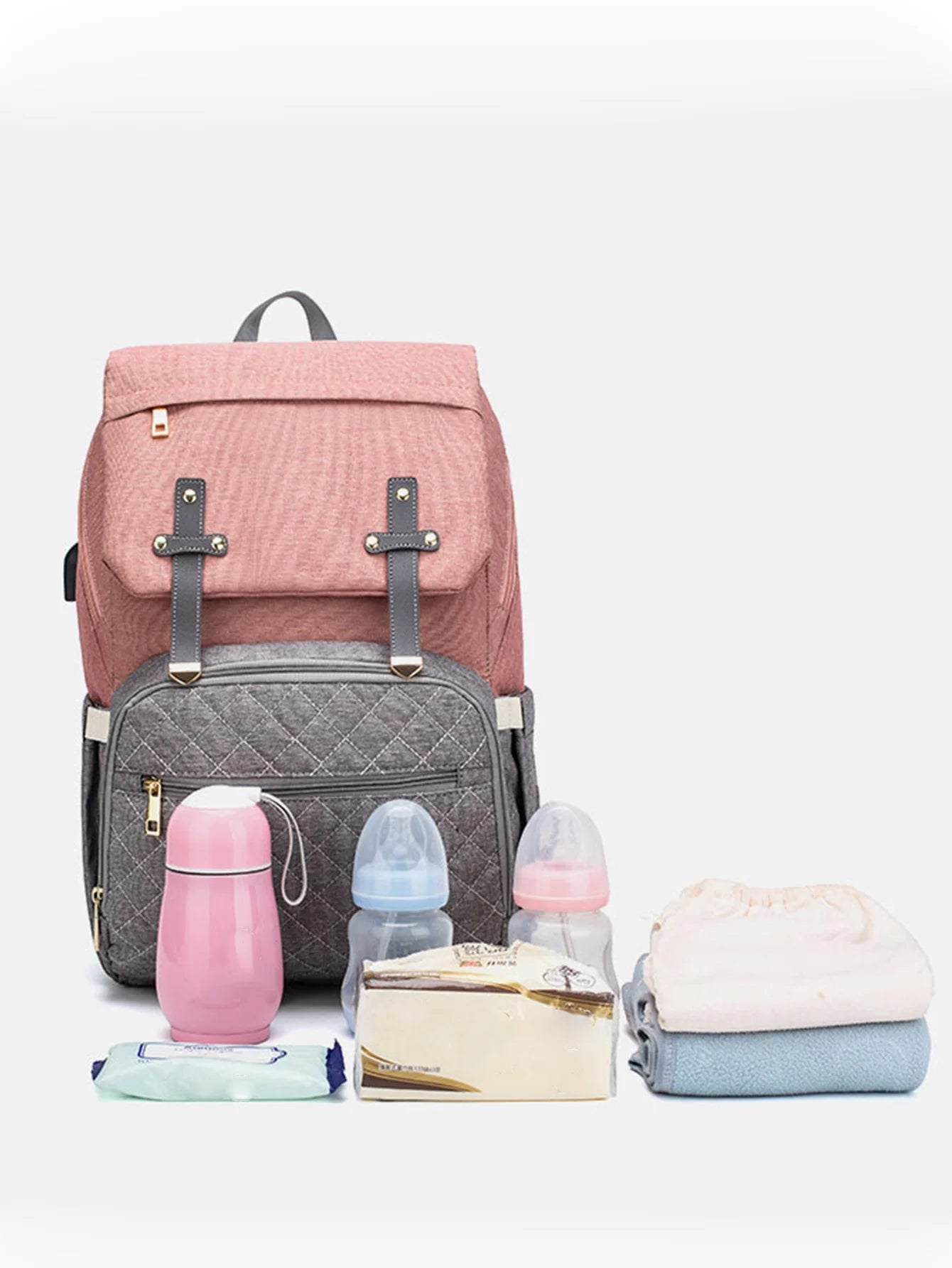 Diaper Bags for Women Backpacks Female Maternity Nappy Bags Baby Care Travel Backpack Waterproof Outdoor Pregnant Mummy Backpack