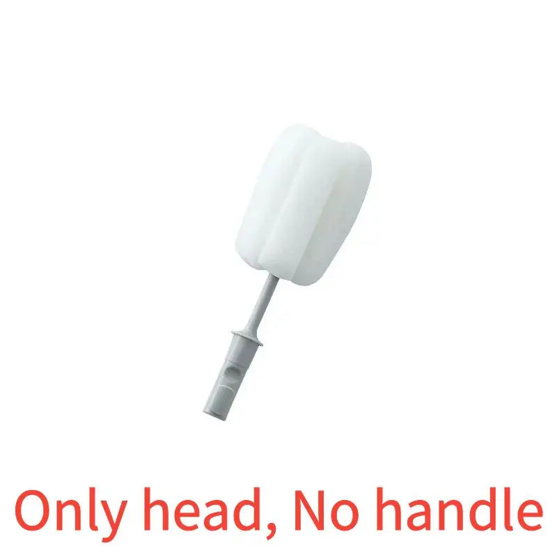 Bottle Brush 360 Degree Rotation Baby Pacifier Cup Nipple Cleaning Brushes Set Handheld Soft Head Food Grade Watering