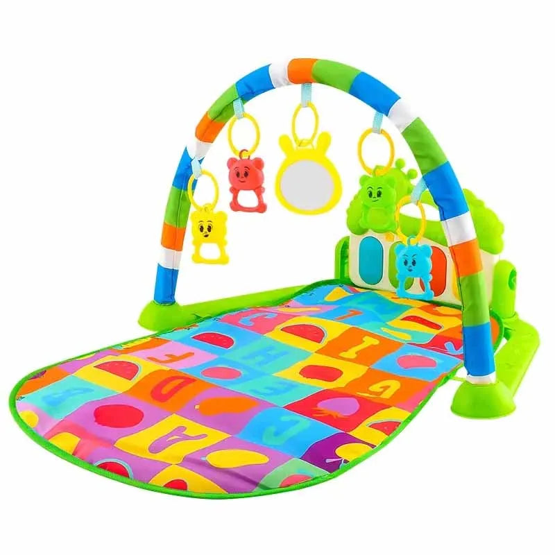 Baby Activity Gym Rack Early Education 0-36 Months Toy Gifts Musical Newborn Piano Keyboard Crawling Blanket Pedal Play Mat