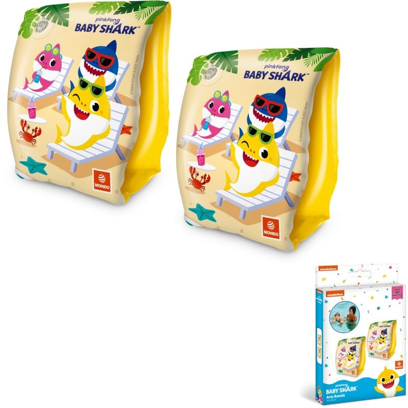 Mondo Toys Baby Shark felfújható karúszó (1169337)